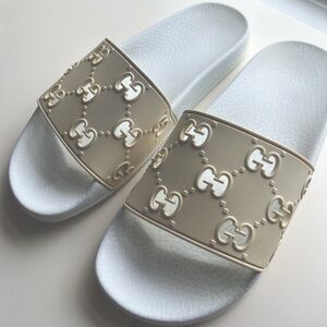 Gucci Slides White